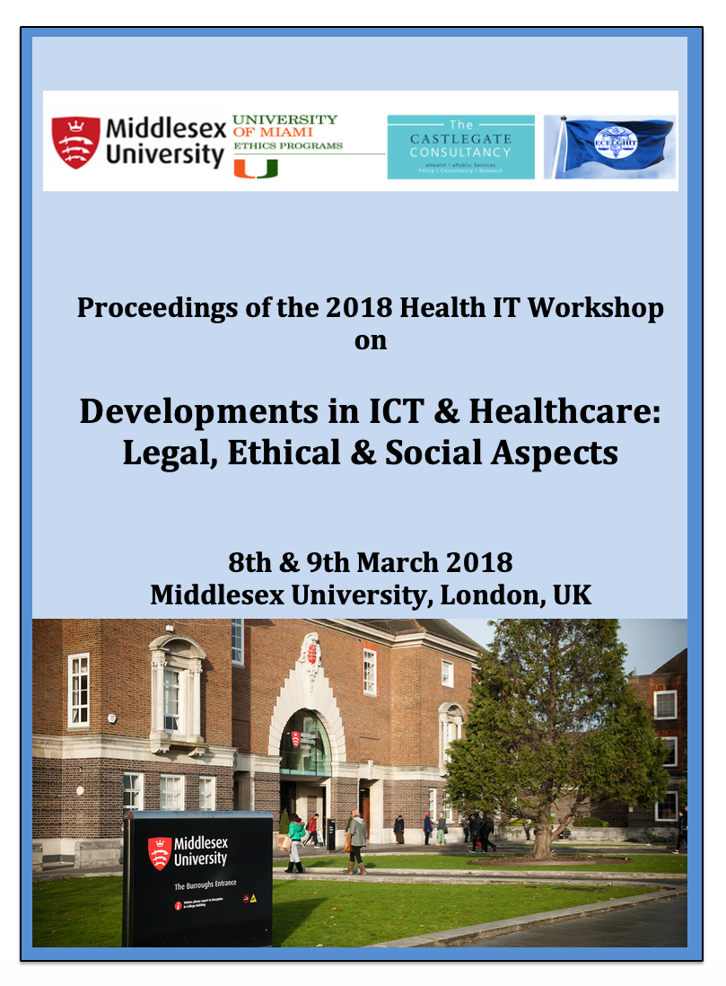 2018-Workshop
                  Proceedings