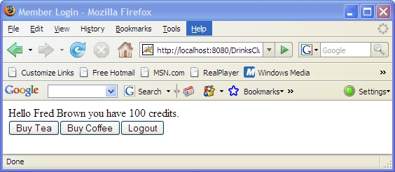 Members Page
